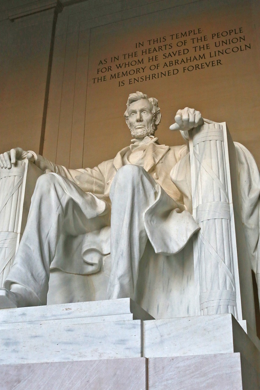 abraham lincoln lincoln memorial united states free photo
