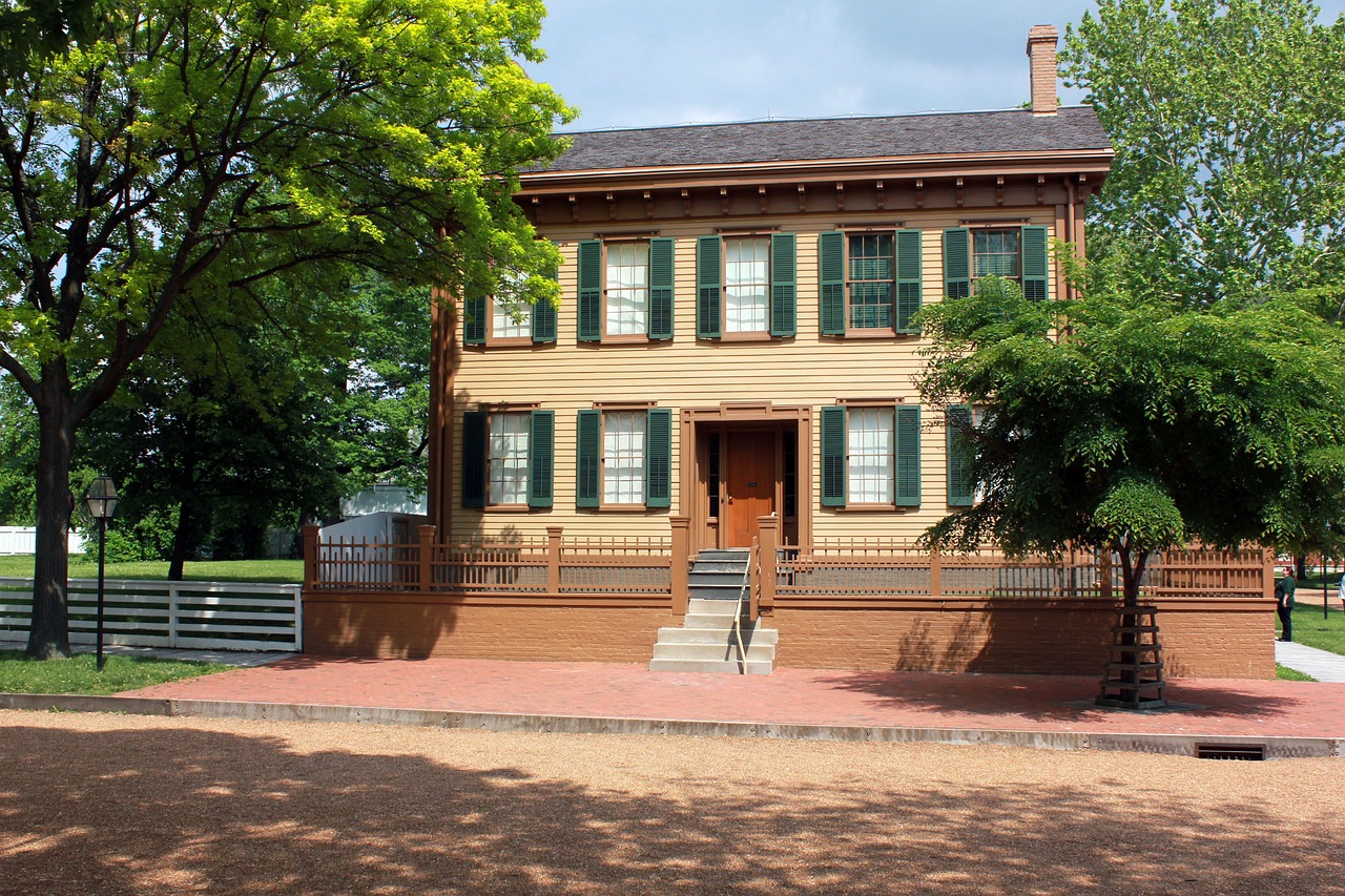 abraham lincoln house home free photo