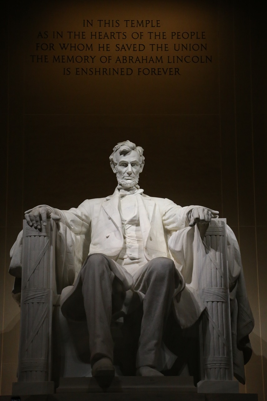 abraham lincoln  lincoln president of the temple  free photo