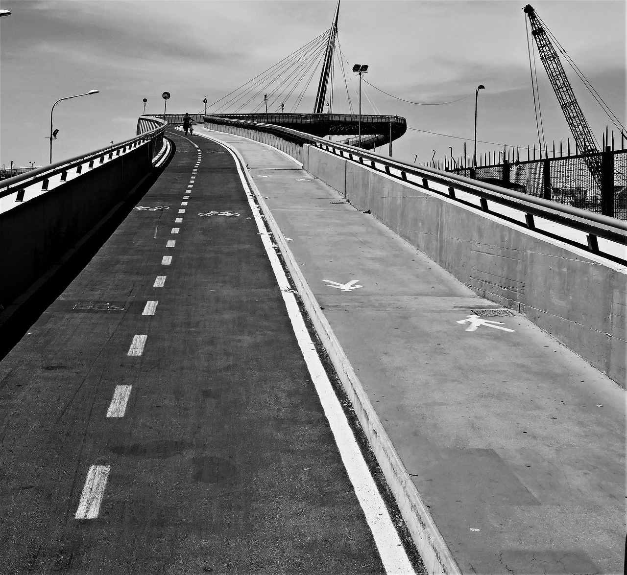 abruzzo pescara bridge of the sea free photo