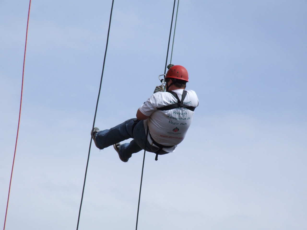 abseil abseiling abseiler free photo