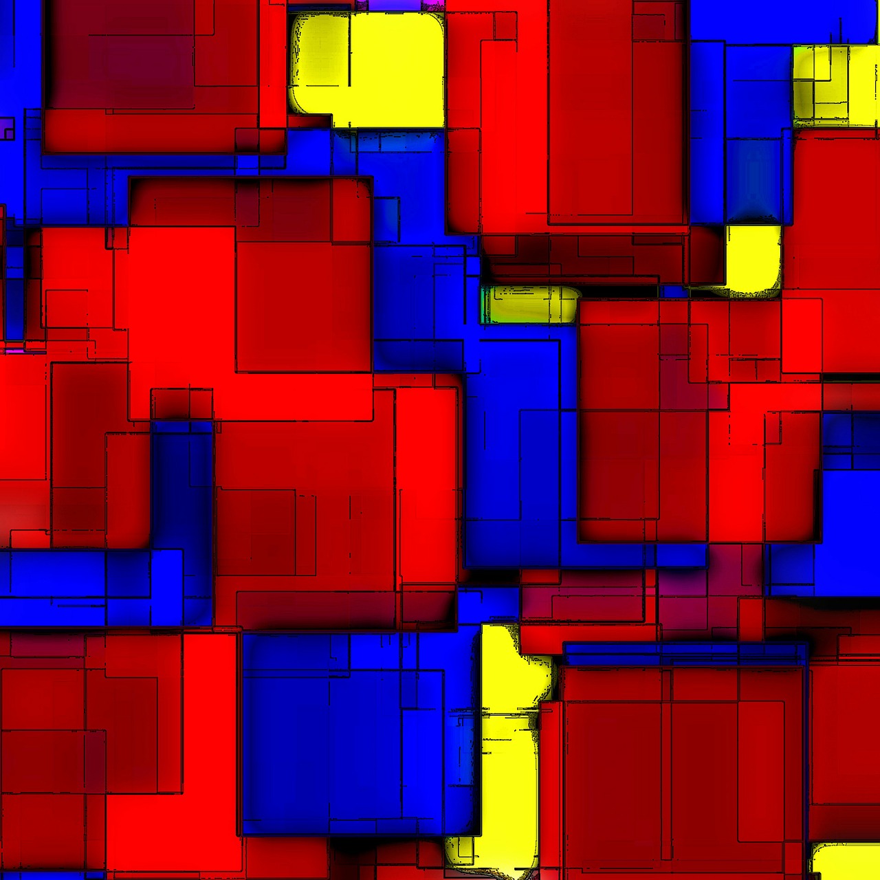 abstract squares design free photo