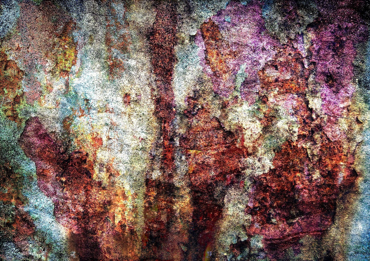 rust abstract colorful free photo