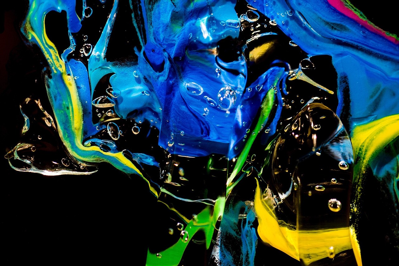 abstract paint art free photo