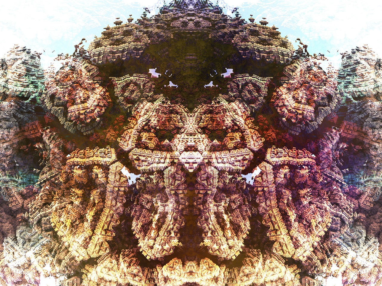 abstract fractal closeup free photo