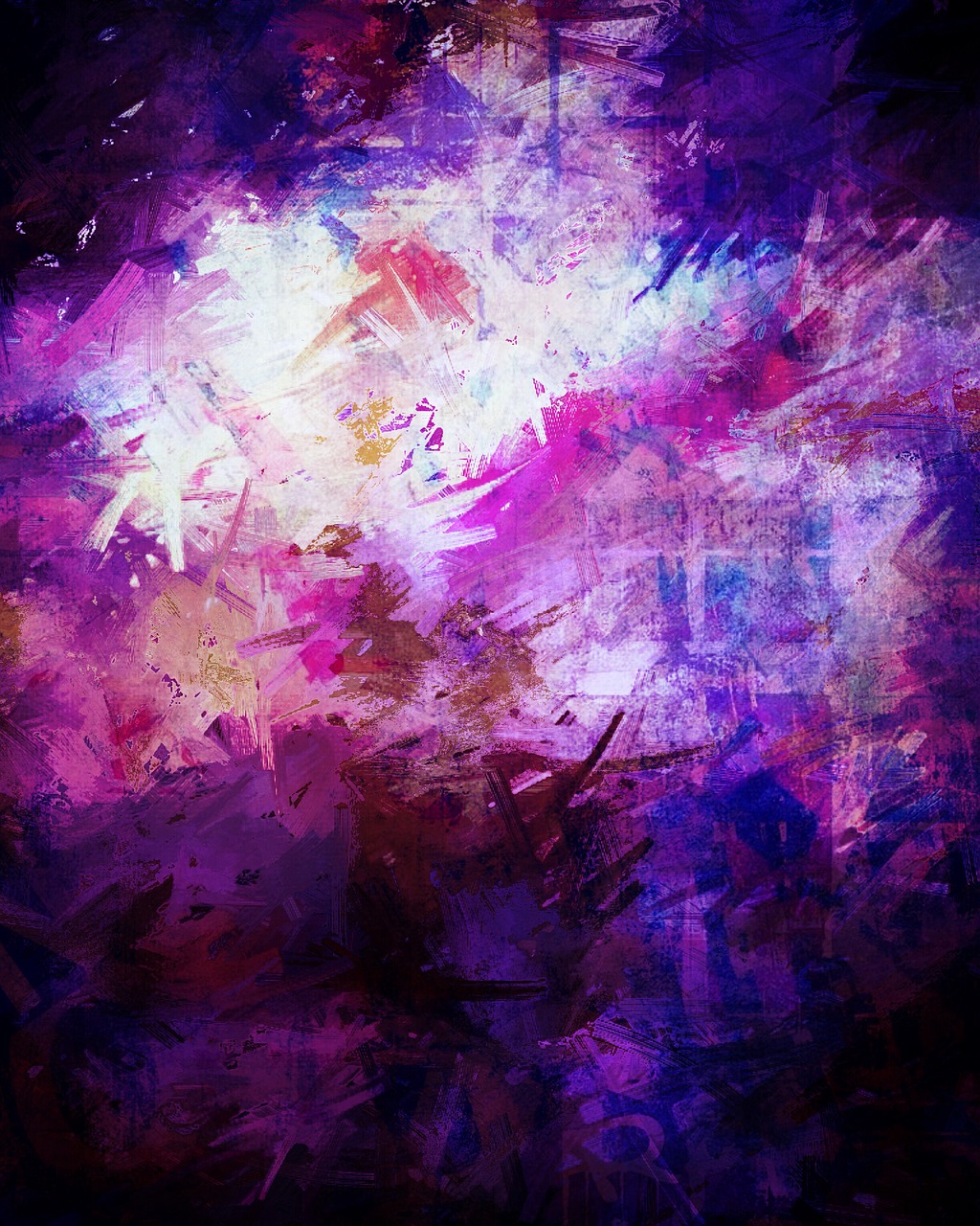 abstract painting overlapping free photo