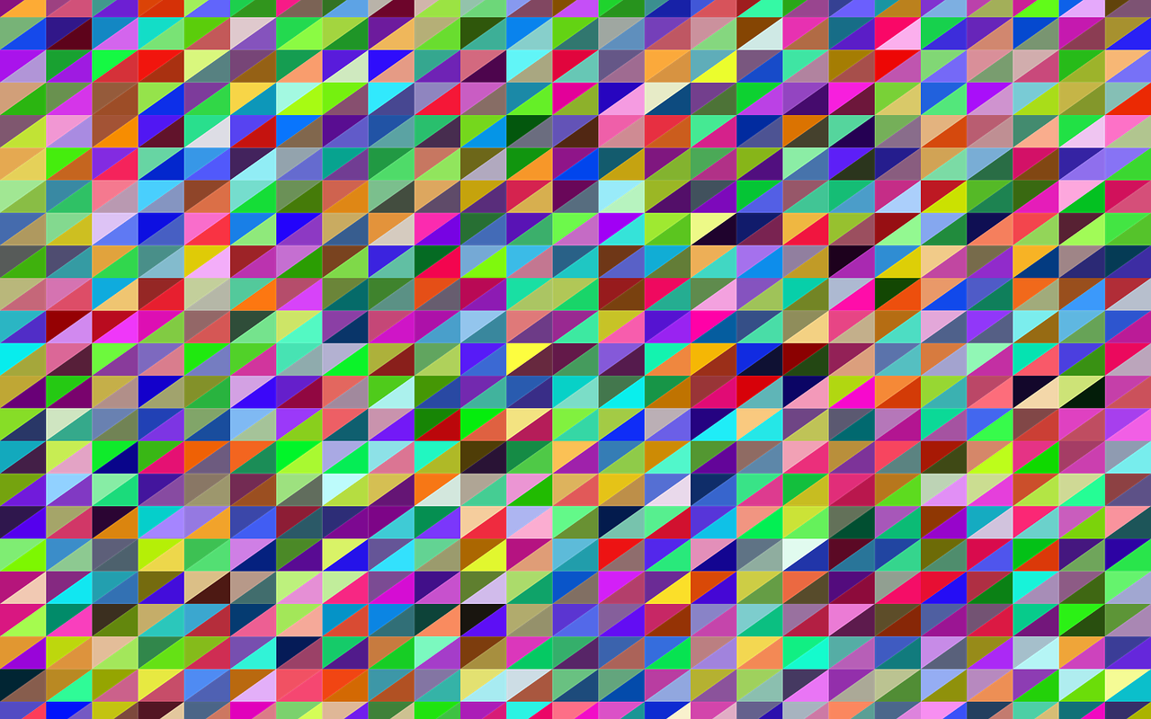 abstract geometric triangular free photo