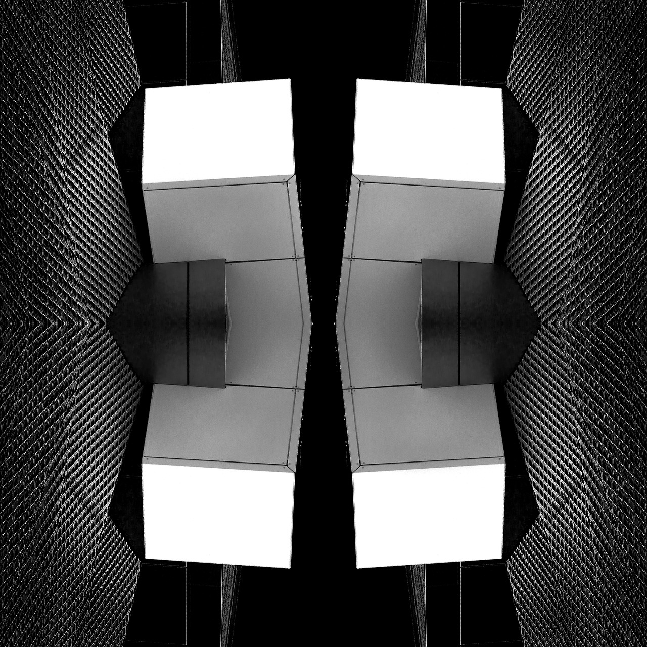 abstract architecture black and white free photo