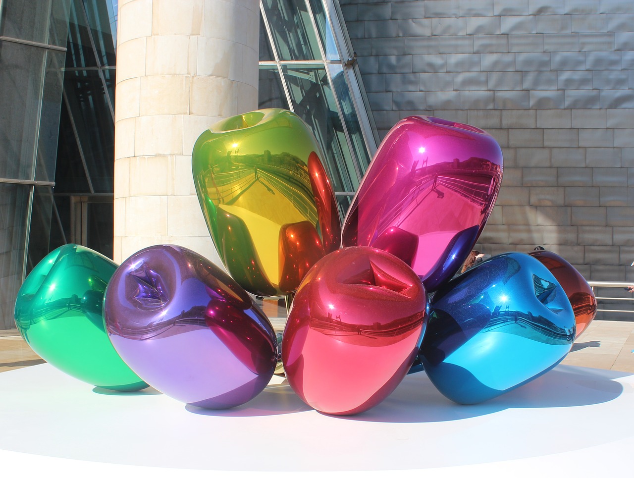 abstract sculpture colorful free photo