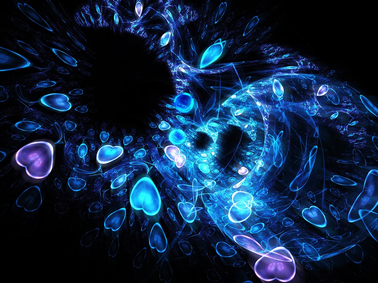 abstract fractal magical free photo