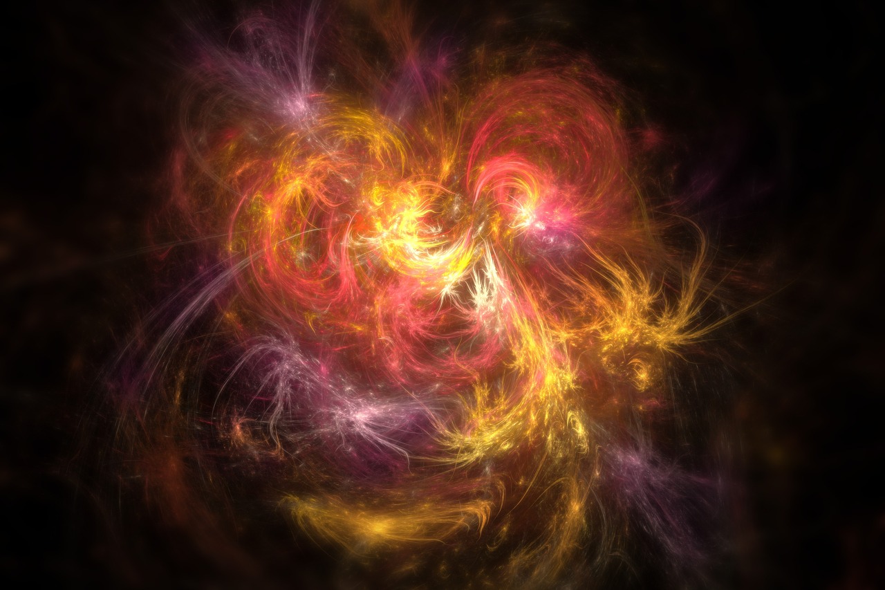 abstract fractal magical free photo