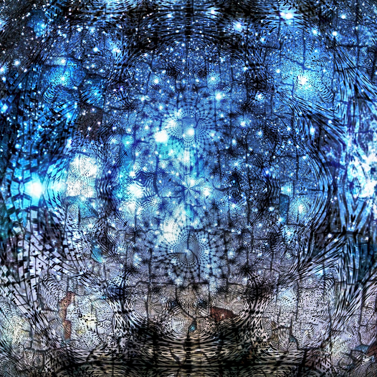 abstract fractal magical free photo