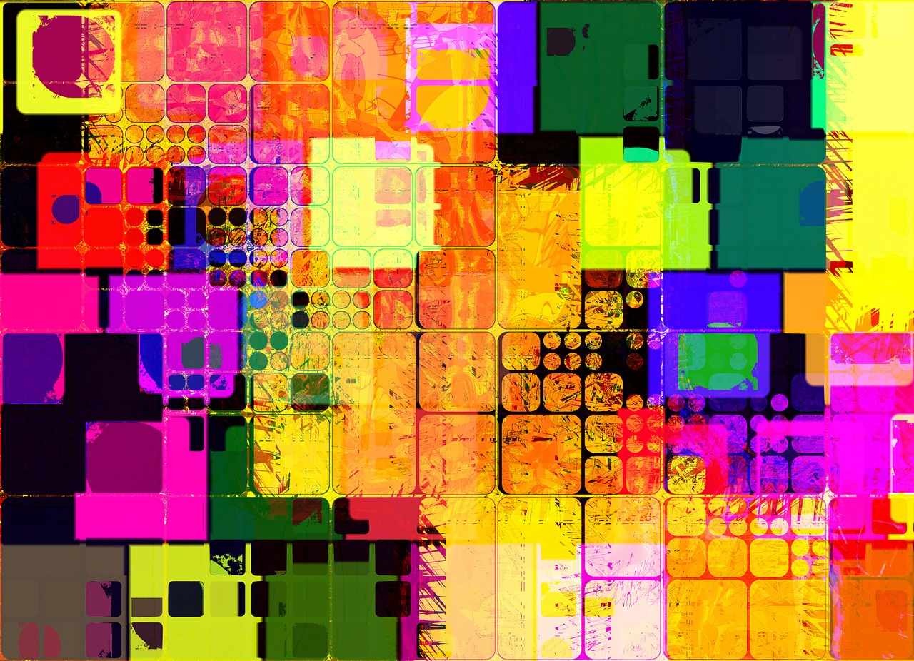 abstract squares background free photo