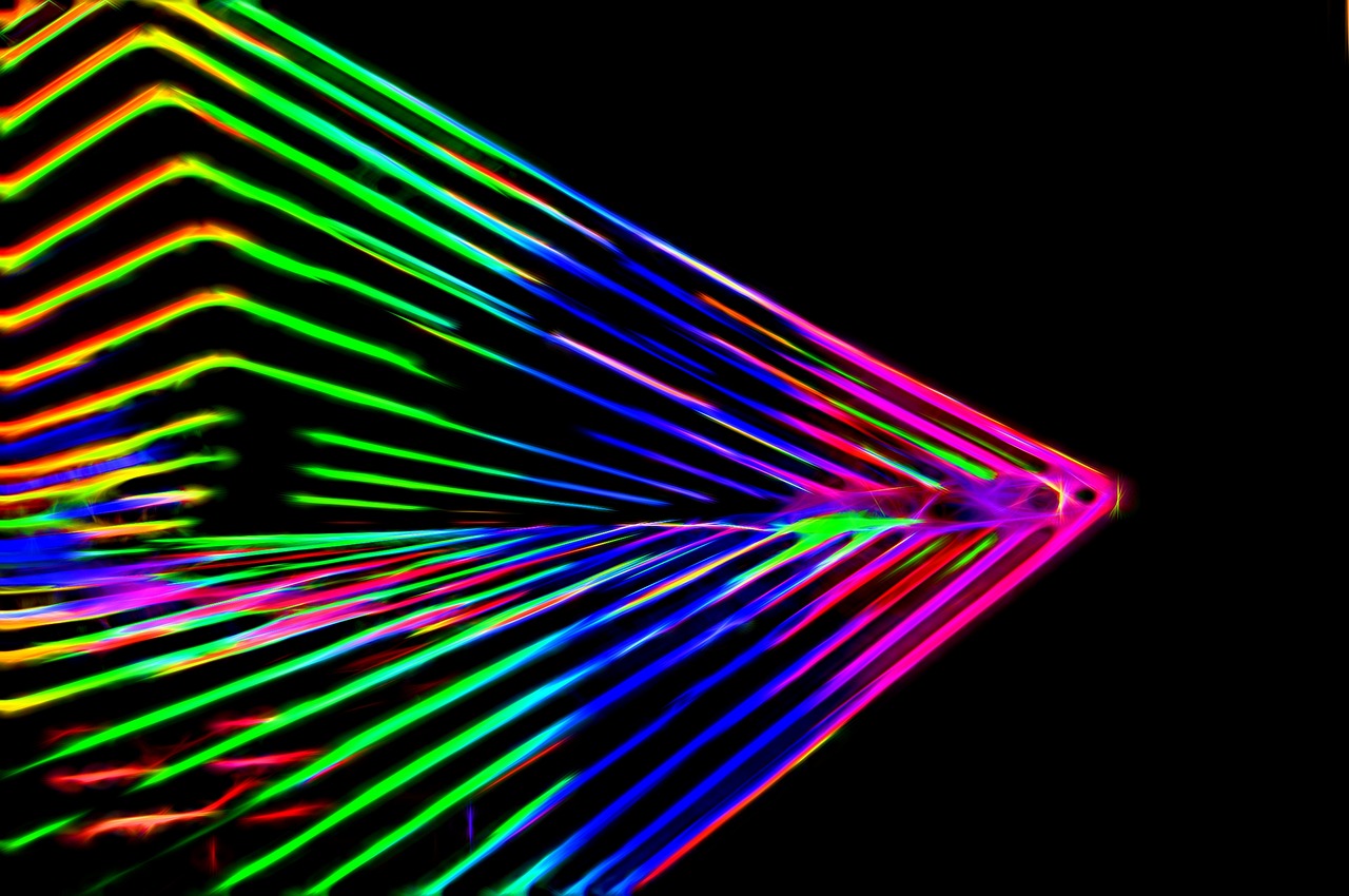 abstract neon background free photo