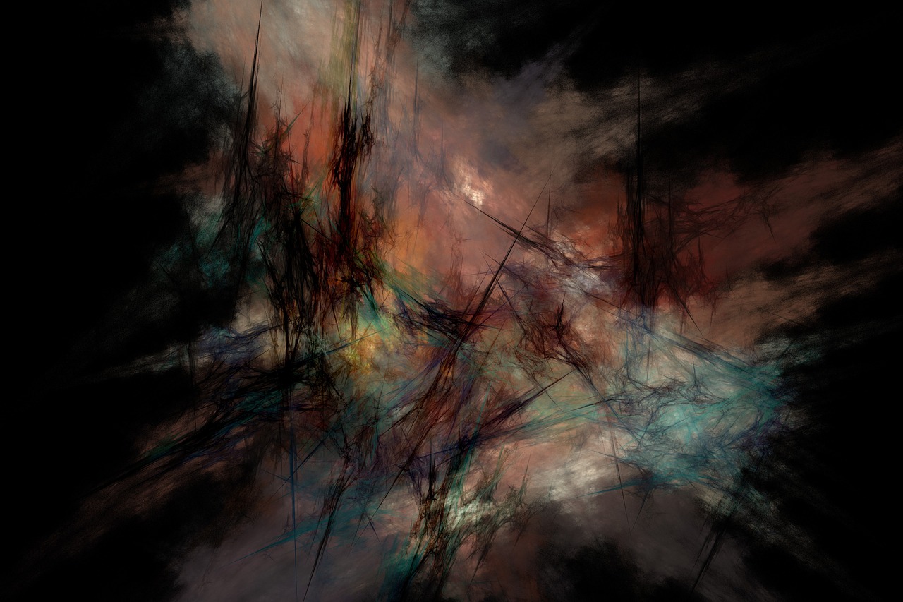 abstract fractal digital free photo