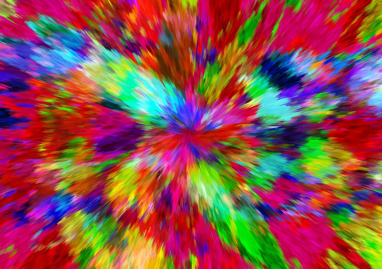 abstract color burst free photo