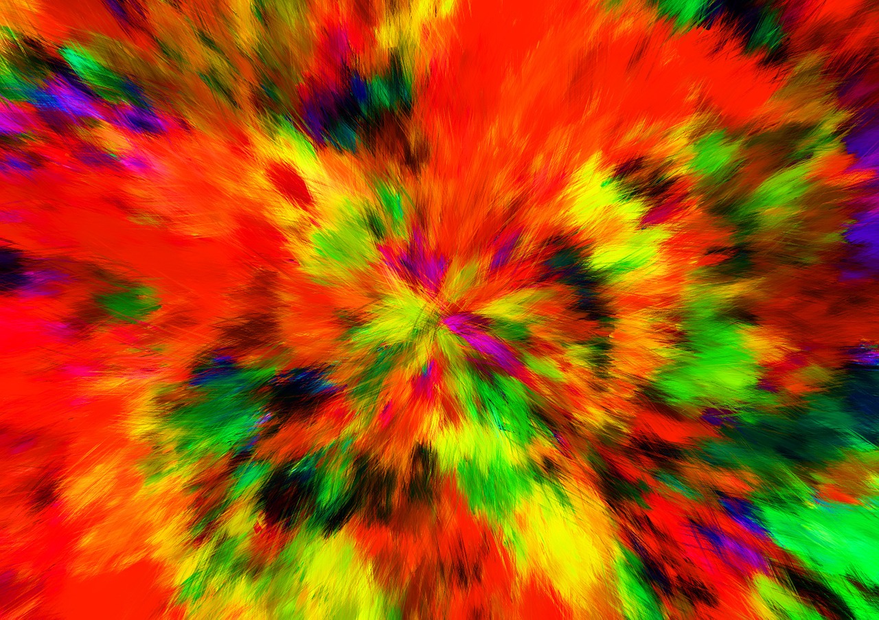 abstract color burst free photo