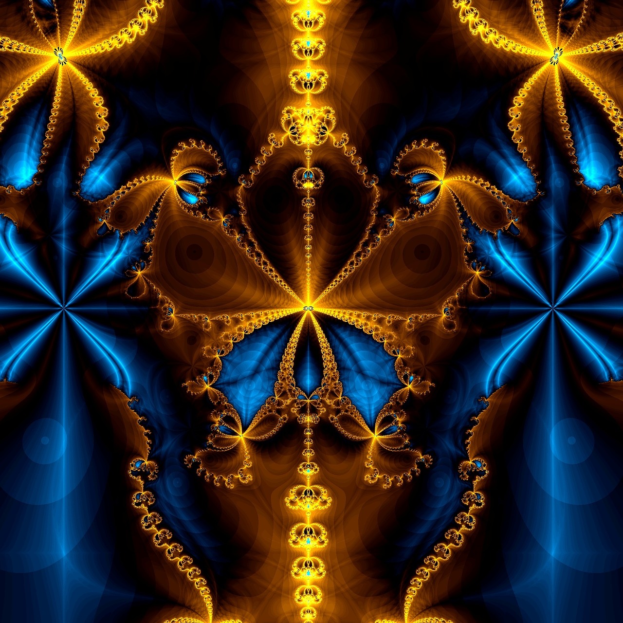 abstract art fractal artwork free photo