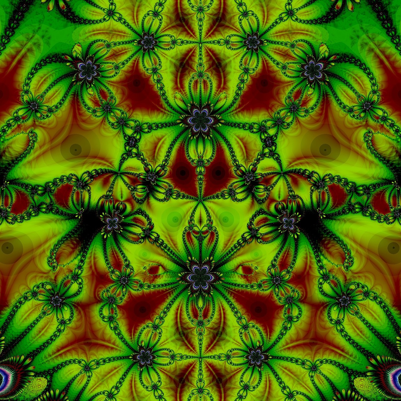 abstract art fractal artwork free photo
