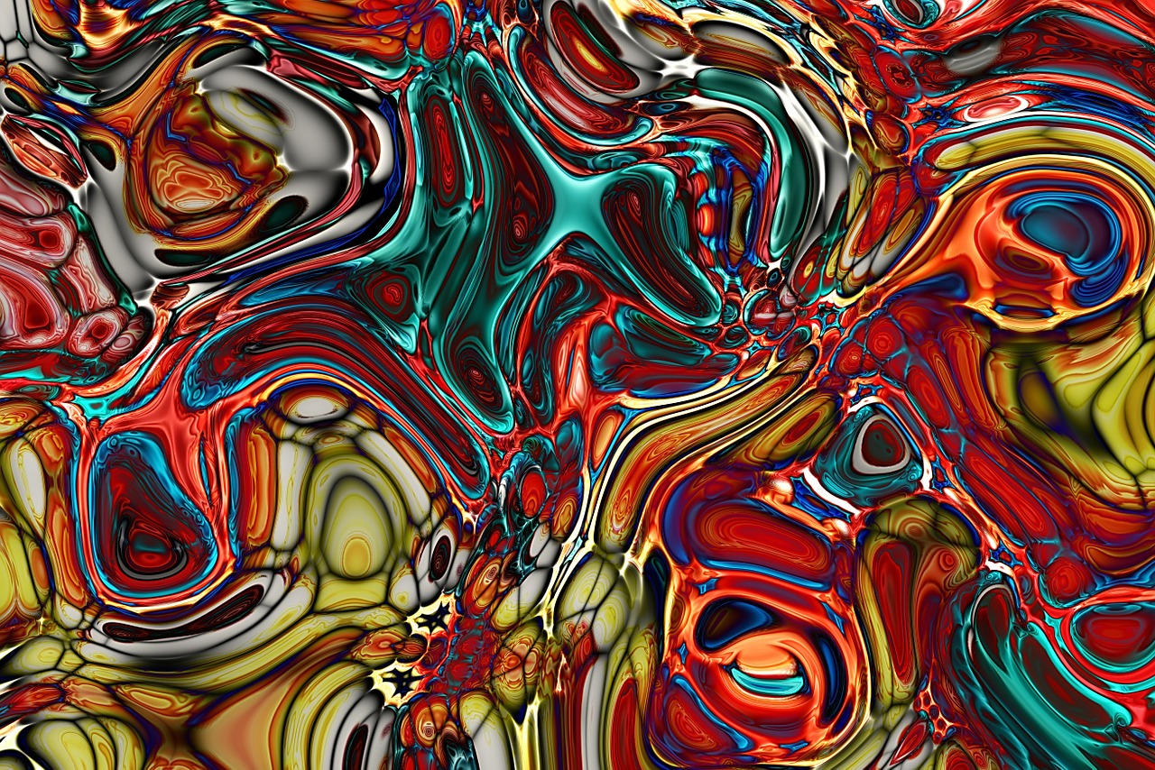 abstract art stained glass background free photo