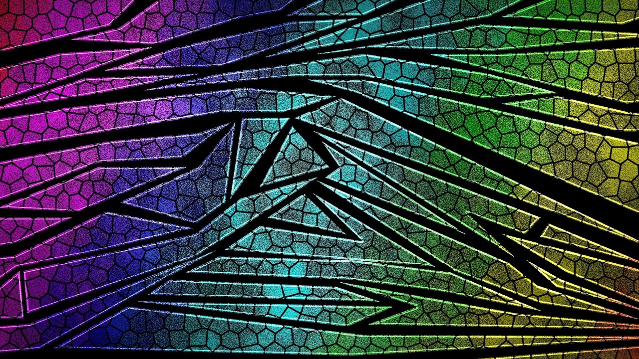 abstract background rainbow metal free photo