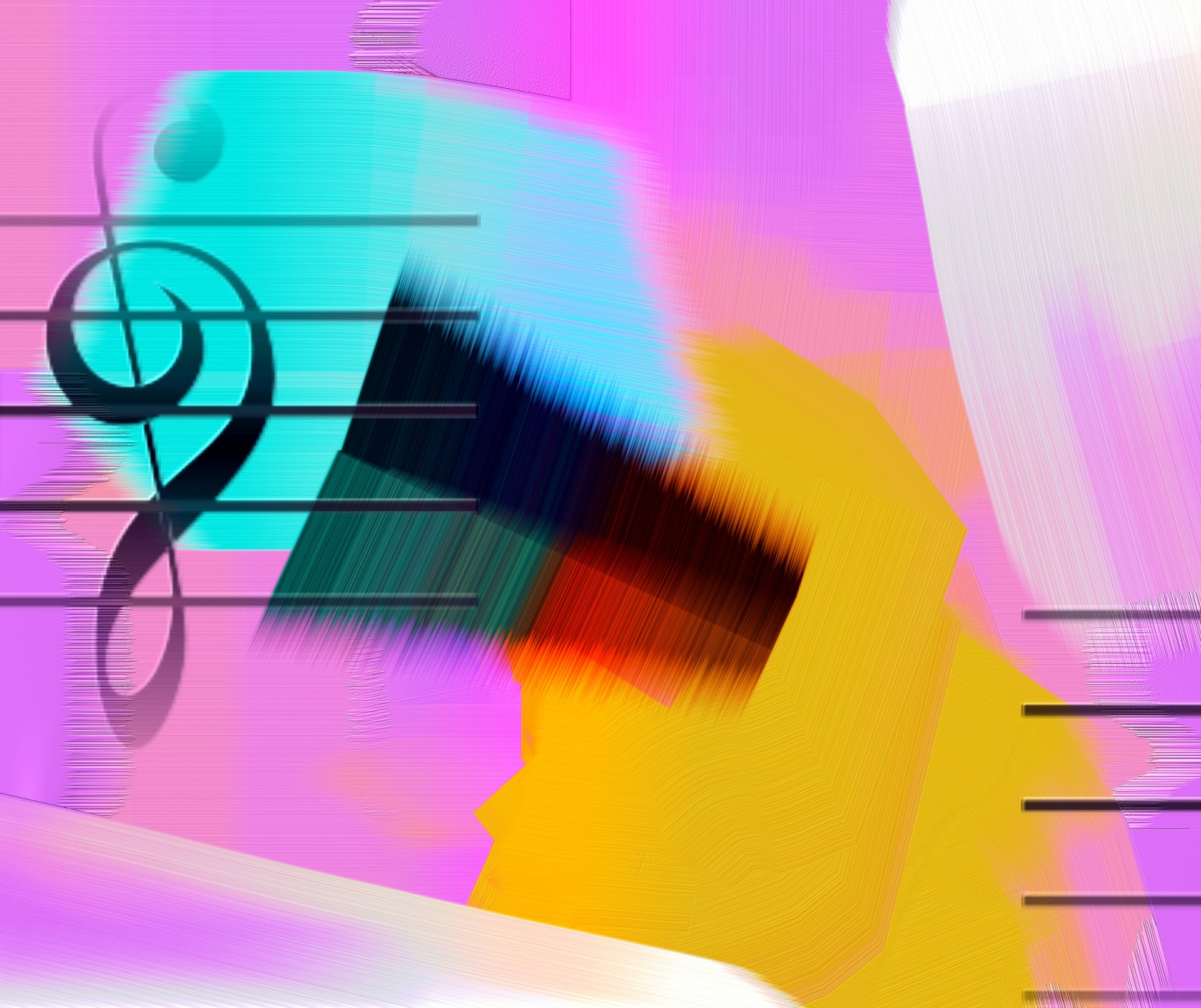 abstract art music free photo