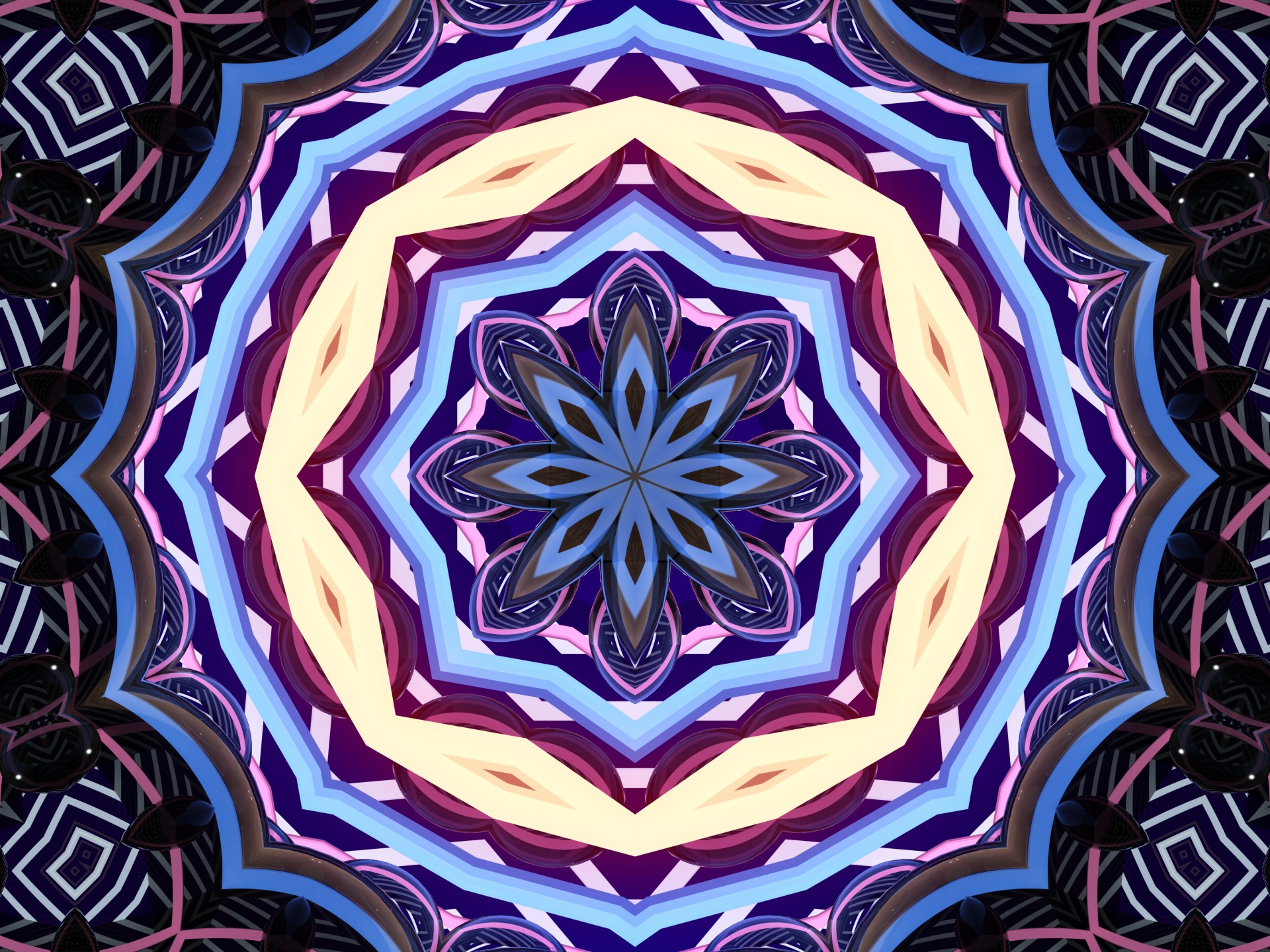 mandala art design free photo