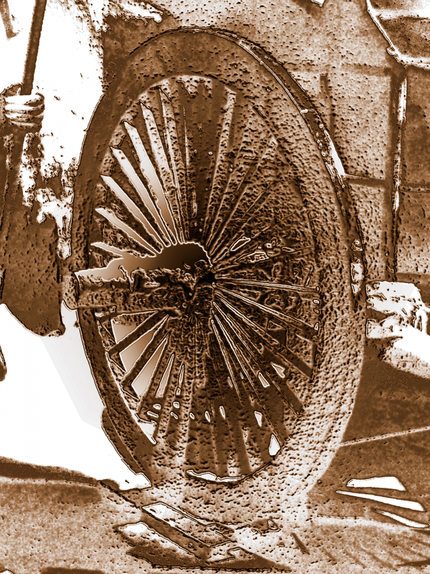 wheel spokes chariot free photo