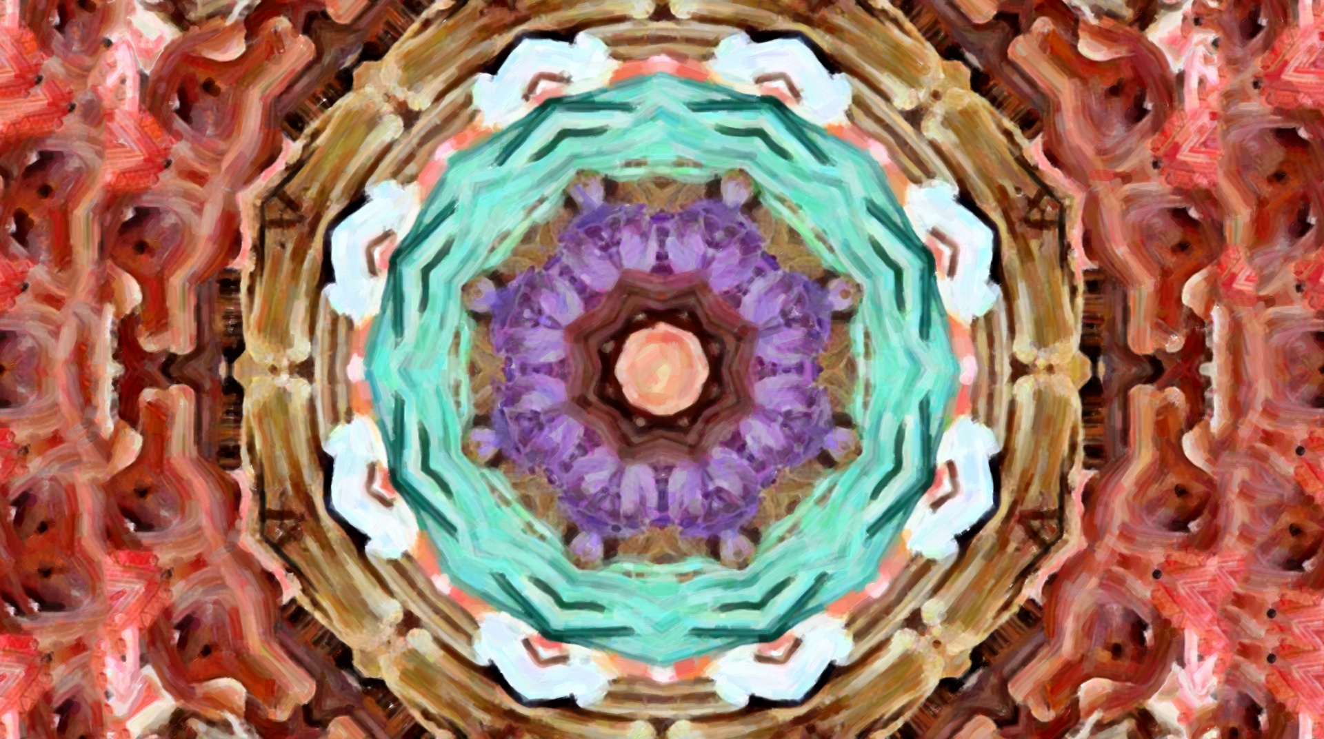 painting abstract kaleidoscope free photo