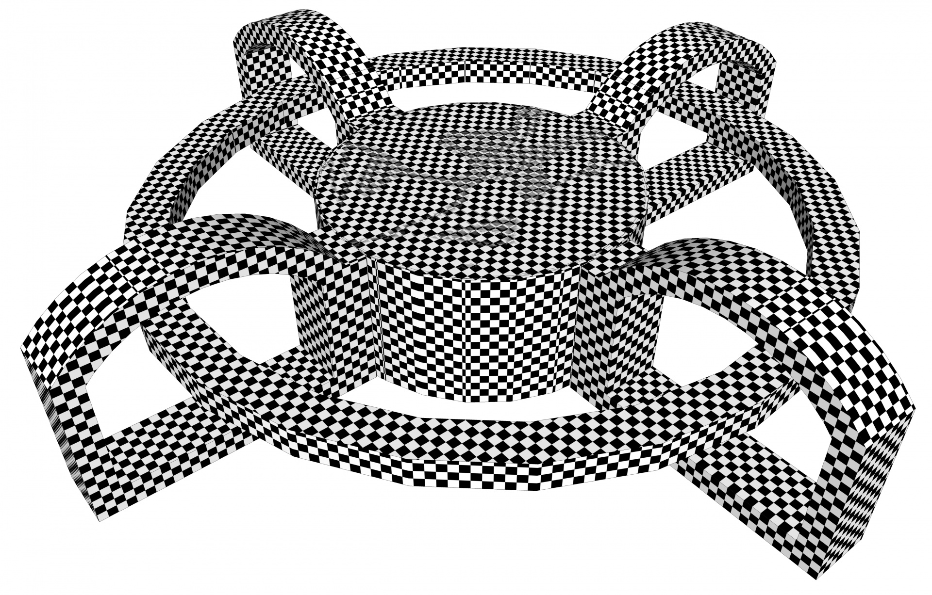 abstract shape checker free photo