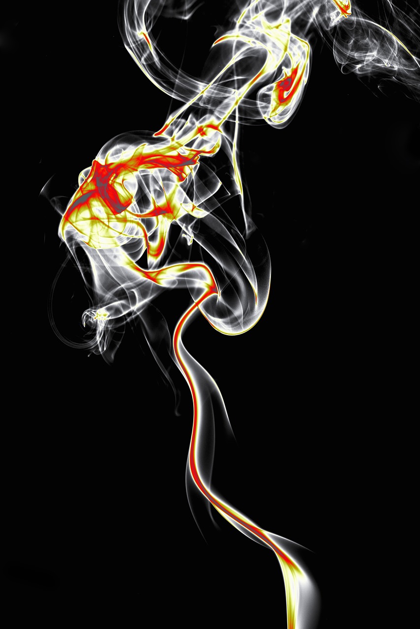 abstraction smoke highlights free photo