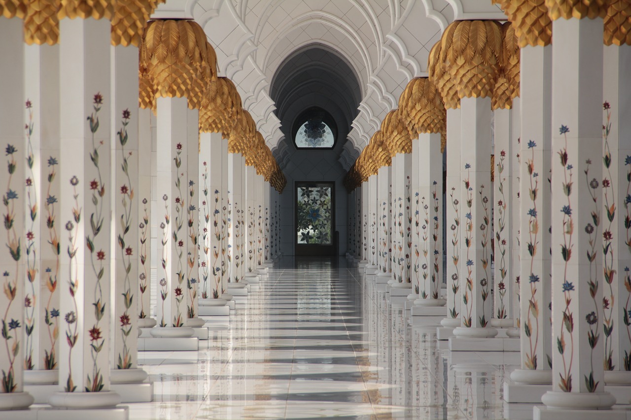 abu dhabi  mosque  islam free photo