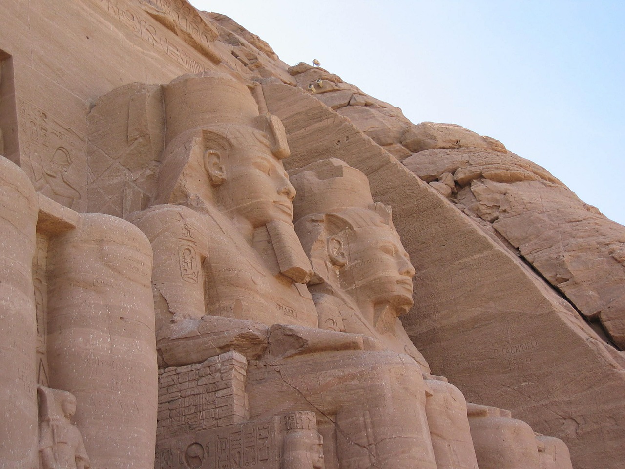 abu simbel historic egypt free photo
