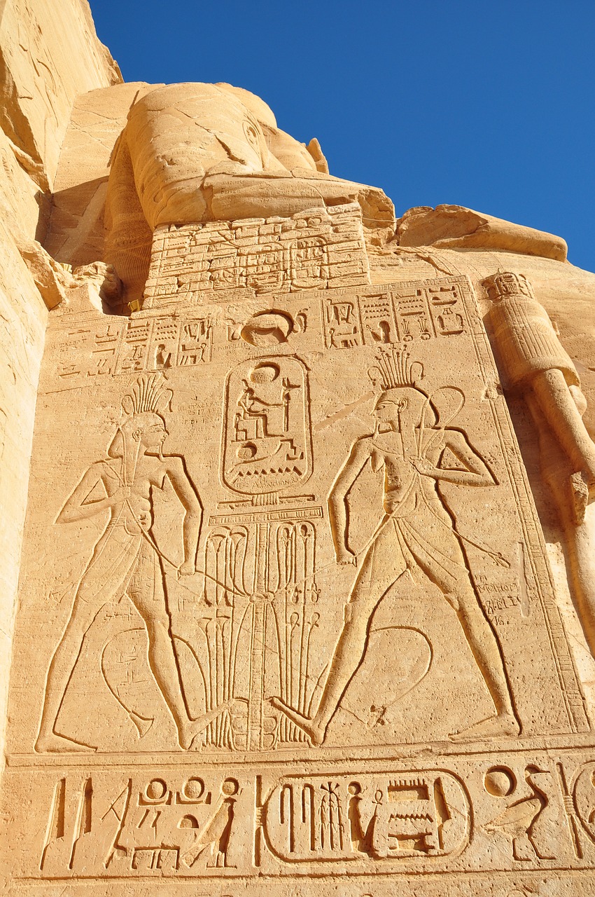 abu simbel  temple  egypt free photo