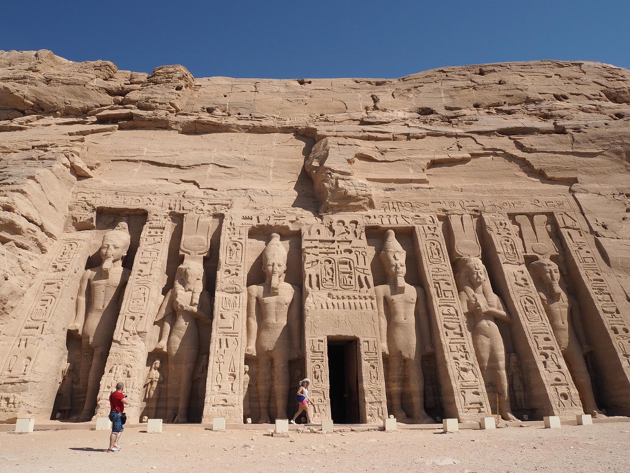 abu simbel temple egypt luxor free photo