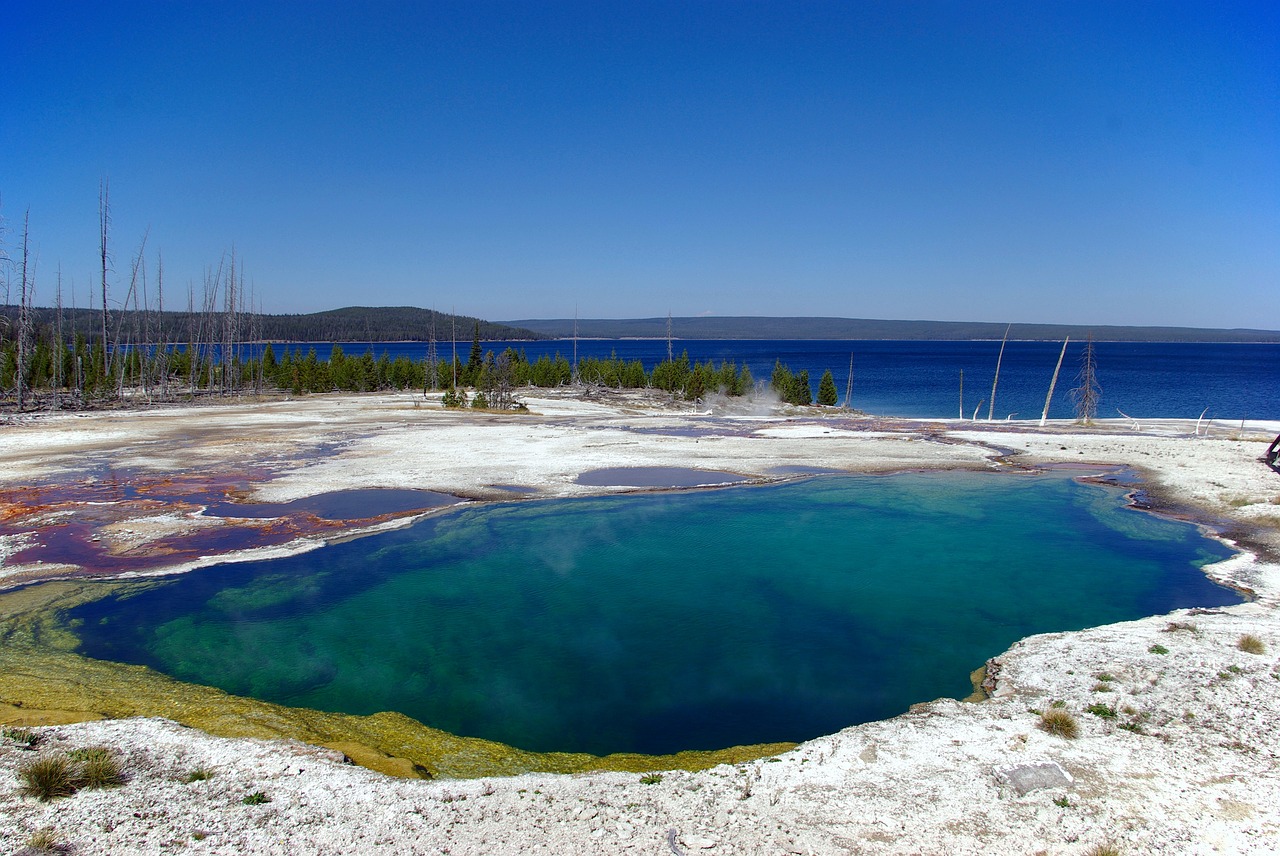 abyss pool  thermal  pool free photo