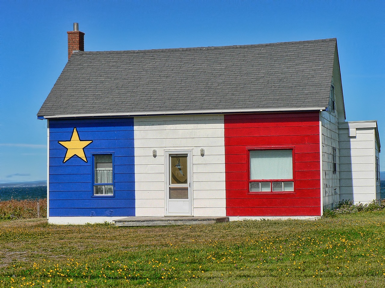 acadian house new brunswick canada free photo