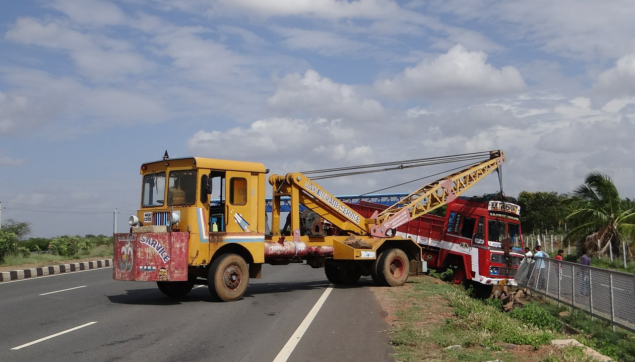 accident highway road free photo