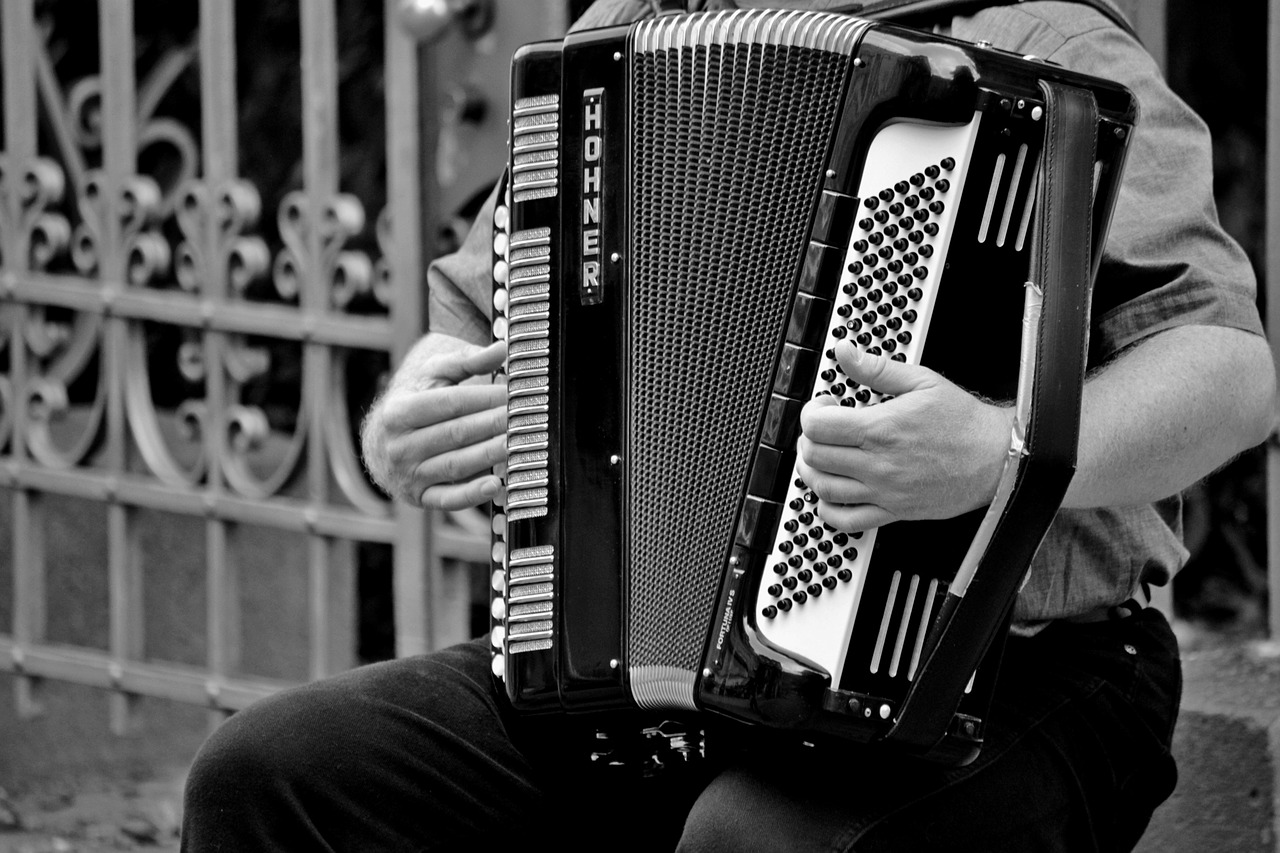 accordion musical instrument handzuginstrument free photo