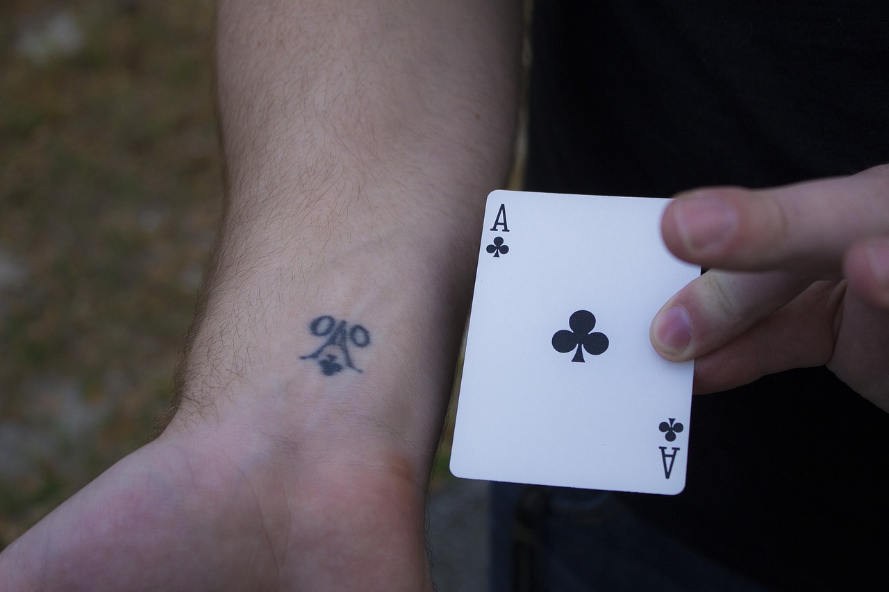 Ace,card,tattoo,poker,fortune - free image from 
