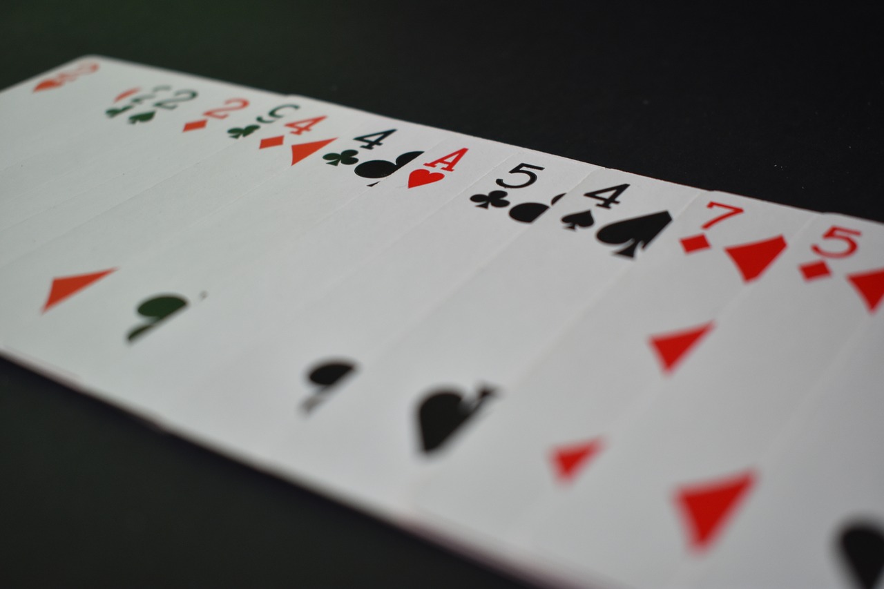 ace heart playing cards free photo