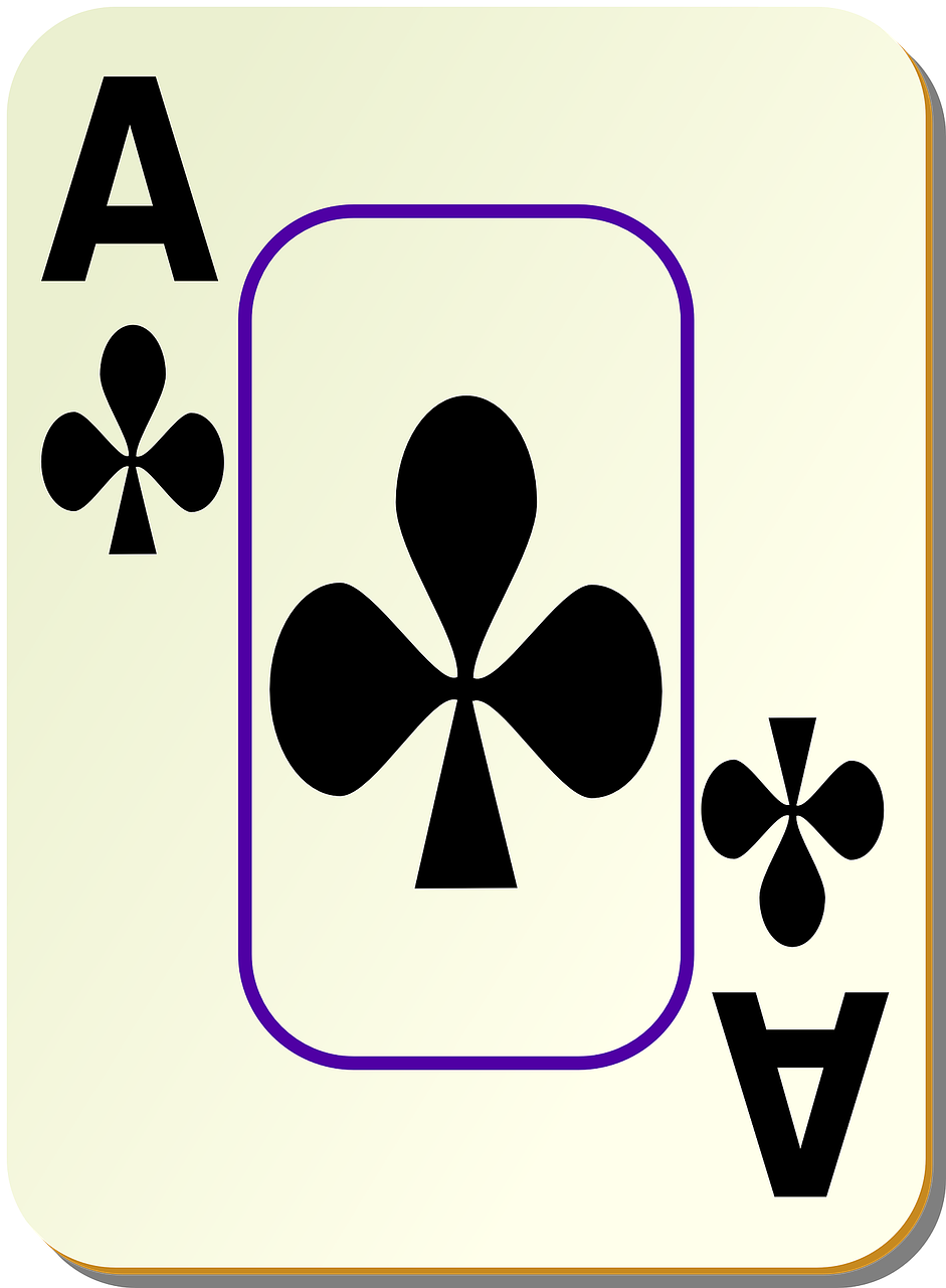ace clubs poker free photo