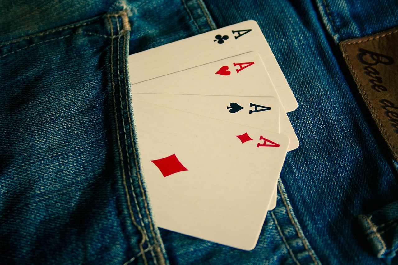 ace cards jeans free photo