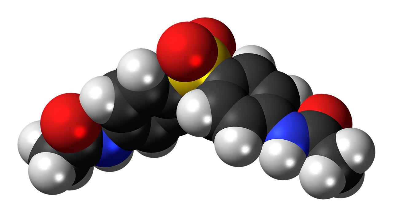 acedapsone antimicrobial molecule free photo