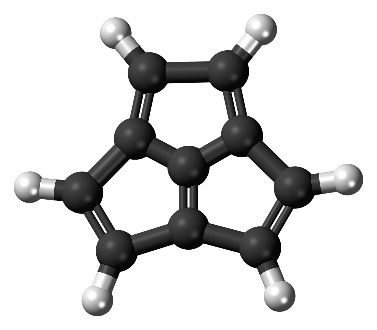 acepentalene hydrocarbon molecule free photo