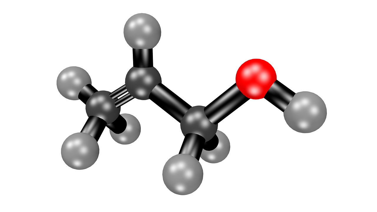 acetone molecule structural formula free photo