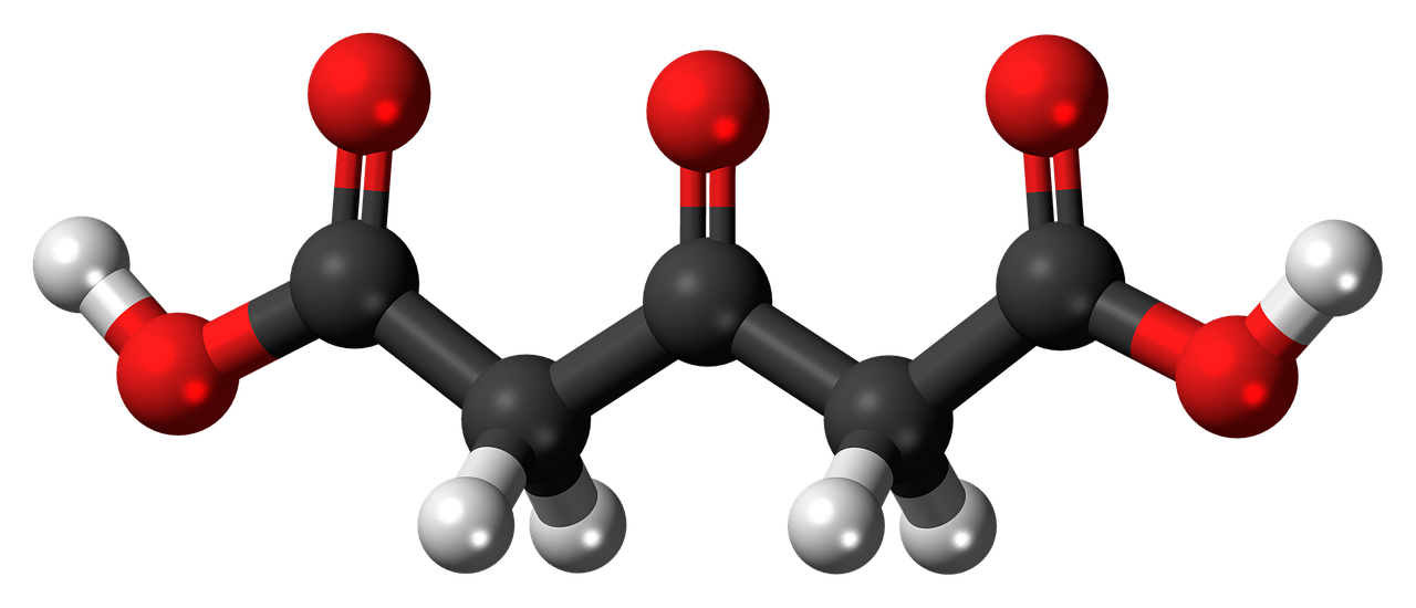acetonedicarboxylic molecule structure free photo