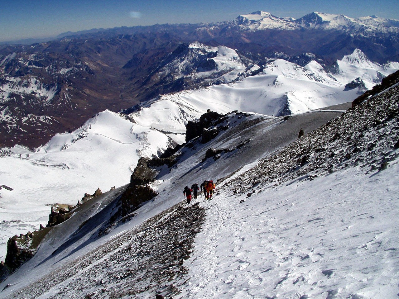 aconcagua expedition andes free photo