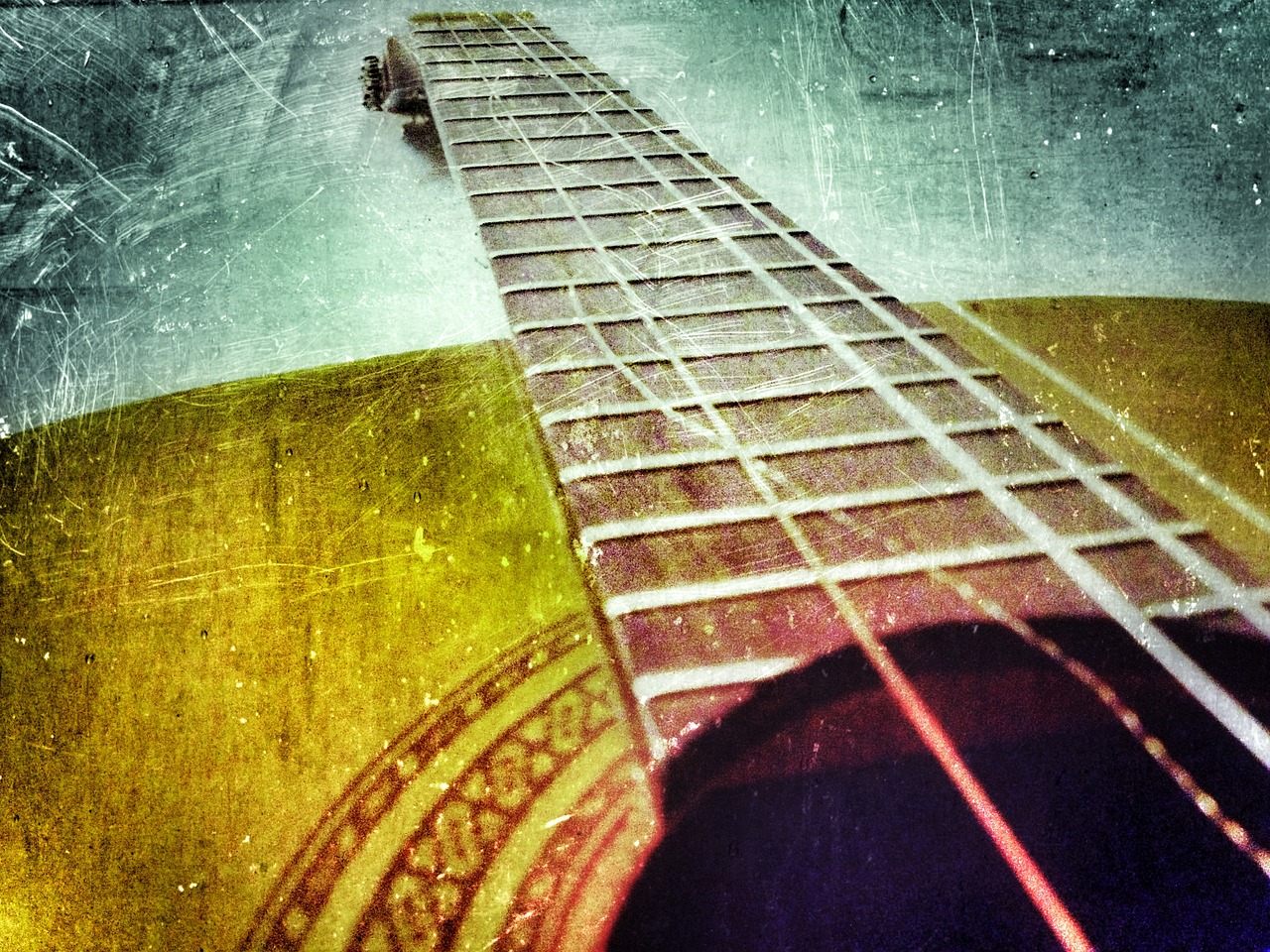 acoustic guitar music strings free photo