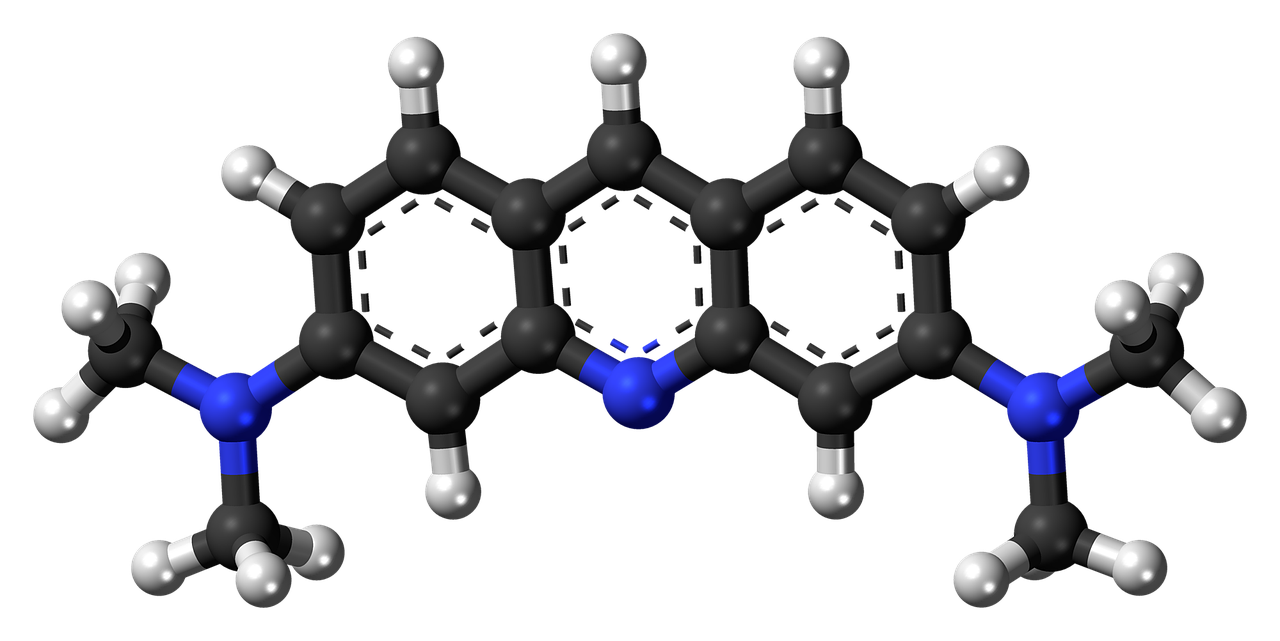acridine fluorescent dye molecule free photo